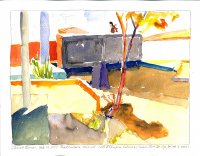 Foot Bridge with a Nun, Puerto Vallarta, Mexico