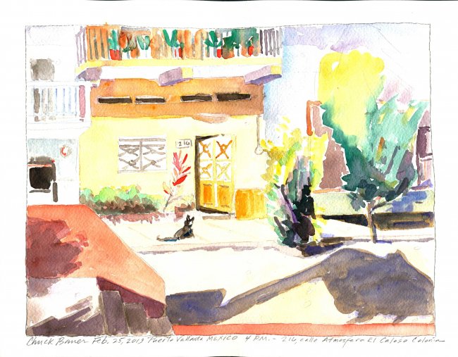 216, calle Atmosfera, 4:00pm, Puerto Vallarta, Mexico