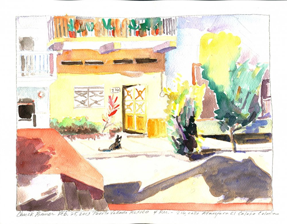 216, calle Atmosfera, 4:00pm, Puerto Vallarta, Mexico