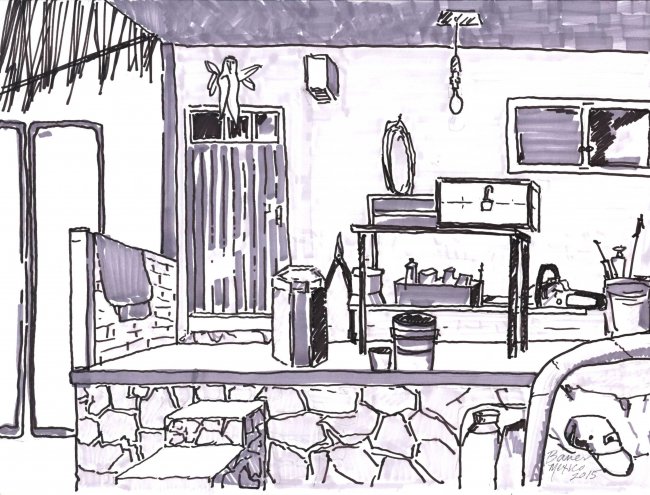 Outdoor Ranch Kitchen No. 2