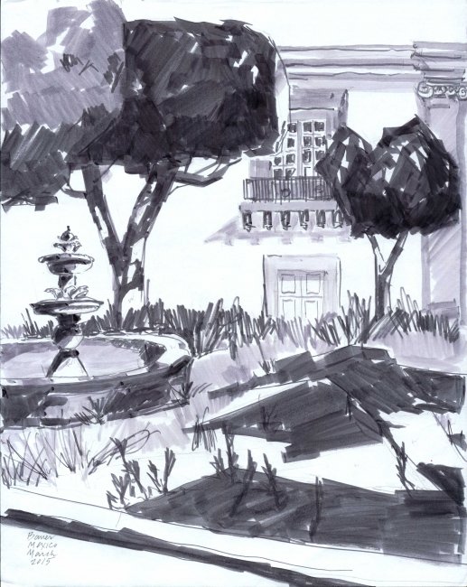 Downtown, Jardin, San Miguel de Allende, Mexico