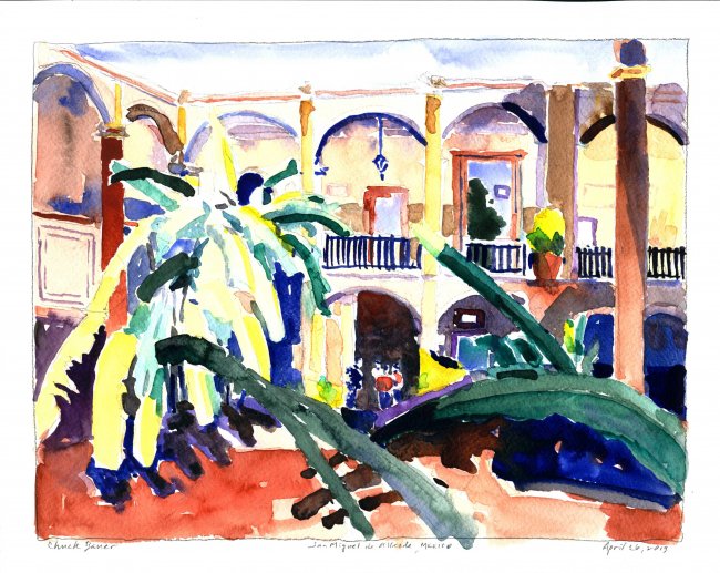  Courtyard San Miguel de Allende Mexico