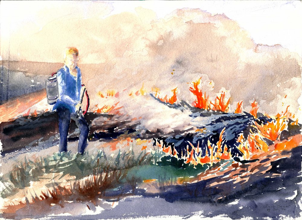 Chuck Beckwith in Controlled Burn 27 July 2004