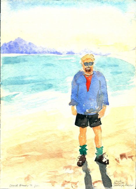 Cool Dude  Chuck Beckwith, San Felipe, Mexico. (1997) 