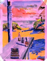 Beach Dawn, Tulum VII Mexico