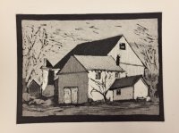 Bucks County Barn, progressive proof no. 2