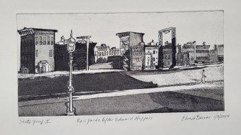 Rail Yards (after Edward Hopper)