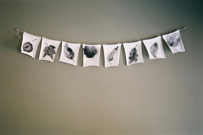 Return to Mountain (leaf flags)