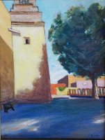 San Miguel Allende Church Yard