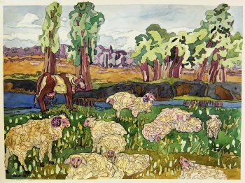 Sheep with Cow