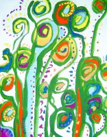 Spirals in Cream