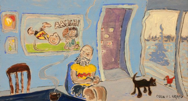 Tony as Charlie Brown AAUGH!