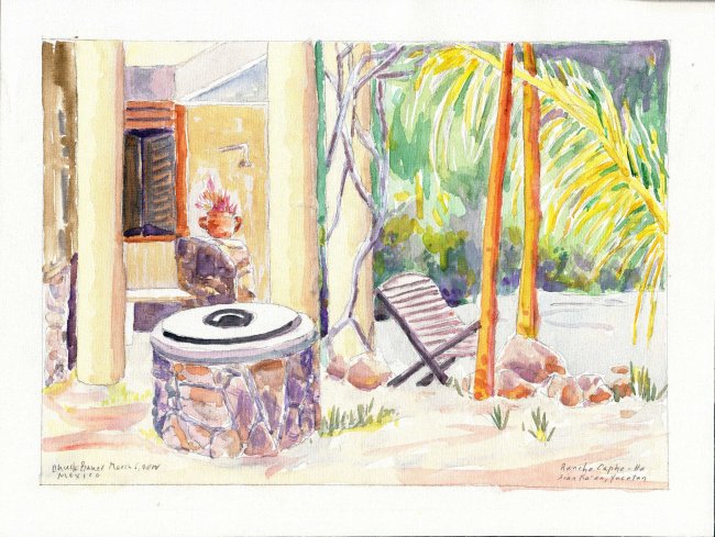 Rancho Cape Ha Sian Ka'an, Yucatan, Mexico March 5, 2012 