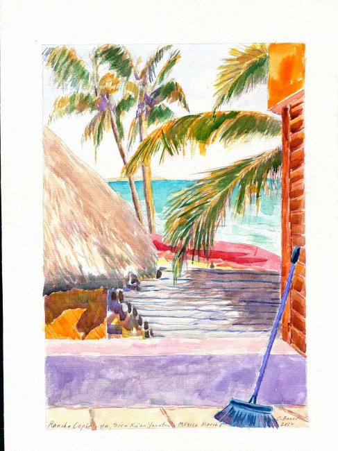 Rancho Cape Ha Sian Ka'an, Yucatan, Mexico March 8, 2012 