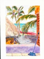 Rancho Cape Ha Sian Ka'an, Yucatan, Mexico March 8, 2012 