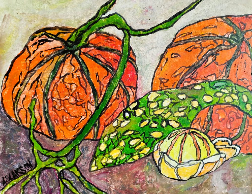 Two Pumpkins