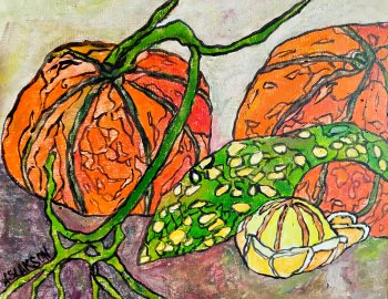 Two Pumpkins
