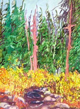 Walking to the Forest
