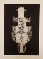 Digits 1, 5, 7 (Monoprint)