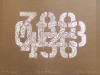 Digits Zero to Nine in Black