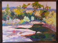 Desert River after Louis Esobedo