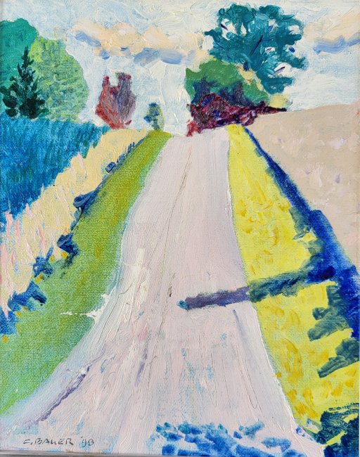 Rural Verona Wisconsin, Color value study