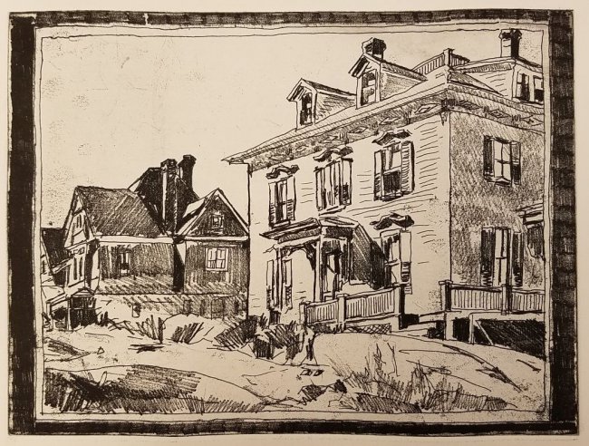 Beach House (after Edward Hopper)