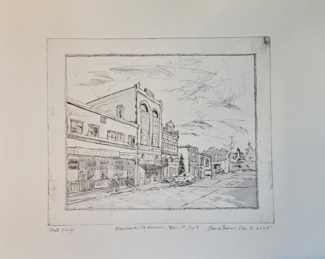 Blanchardville, Wisconsin, Main Street, No. 3