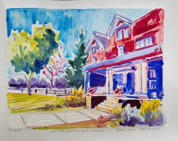 U.W. Chancellor's House, Madison, Wisconsin