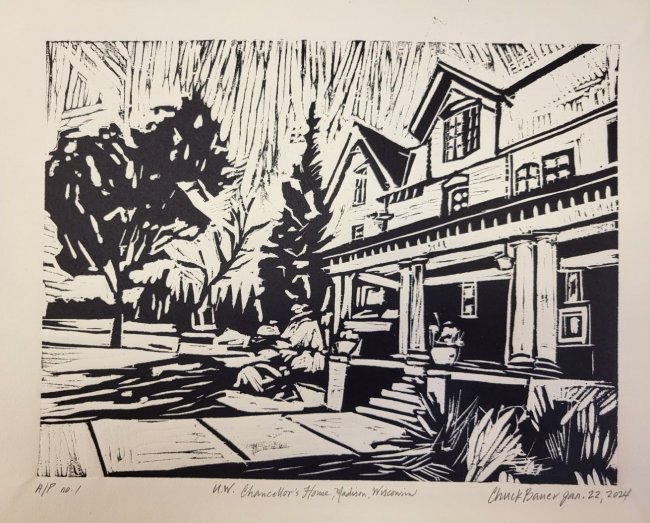 U.W. Chancellor's House, Madison, Wisconsin 