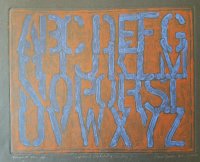 Compressed Alphabet Vibration No. 2