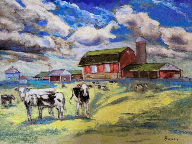 Eleven Dairy Cows in New Glarus