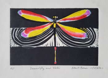Damsel Fly in Color