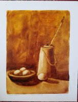 Diane's Still Life - Grisaille