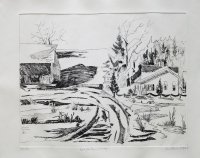 Farm from Top of Driveway (Print)