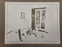 Cat in the Window (Grey cat)