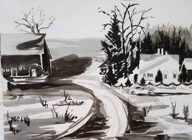 Farm from Top of Driveway