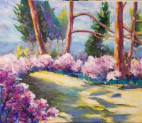 Garden in Memphis (Memphis Magnolias) 