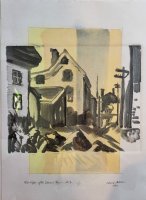 Monotype after Edward Hopper No. 2