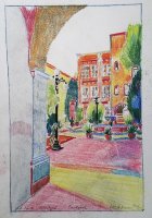 Walled Courtyard No. 2