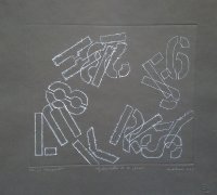 Only Some Letters on Black No. 2 (ghost)