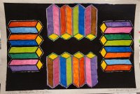 Sixteen Blocks from Triangles