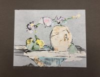 Still Life with White Orchids