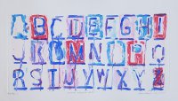 Stretched Alphabet No. 2