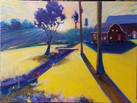 Farm Sunset (After a Happy Day) 