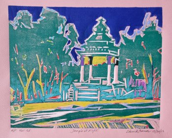 Temple at Night