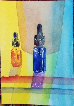 Two Ink Bottles