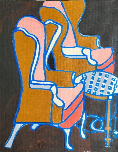 Two Wing Chairs at the Jefferson