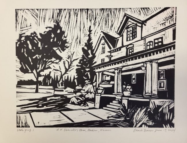 U.W. Chancellor's House, Madison, Wisconsin