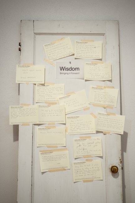 Wisdom Door Close-up